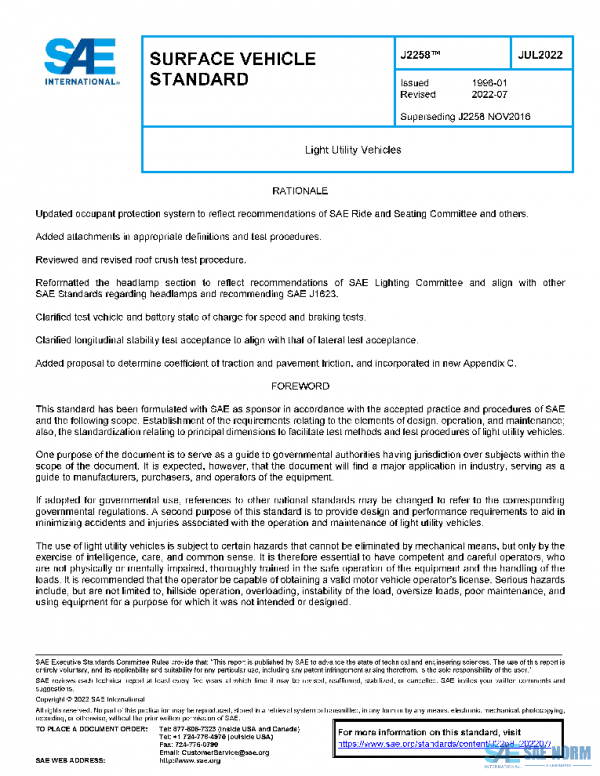 SAE J2258_202207 PDF