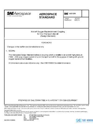 SAE AS1219 PDF