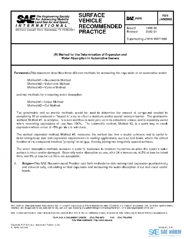 SAE J1918_200201 PDF