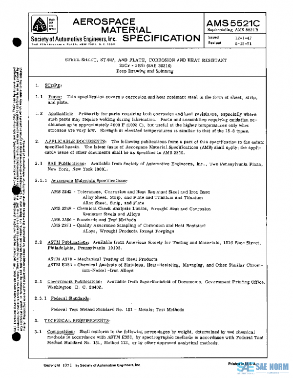 SAE AMS5521C PDF