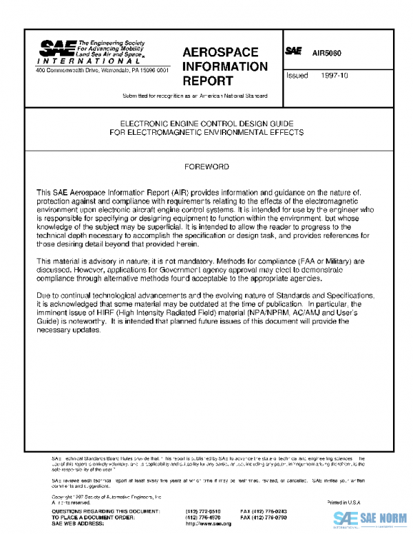 SAE AIR5060 PDF