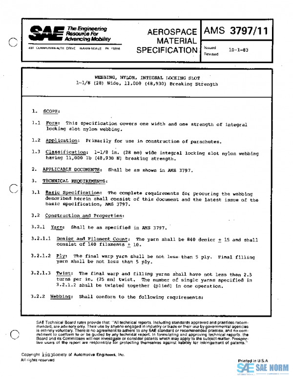 SAE AMS3797/11 PDF