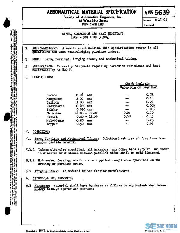 SAE AMS5639 PDF