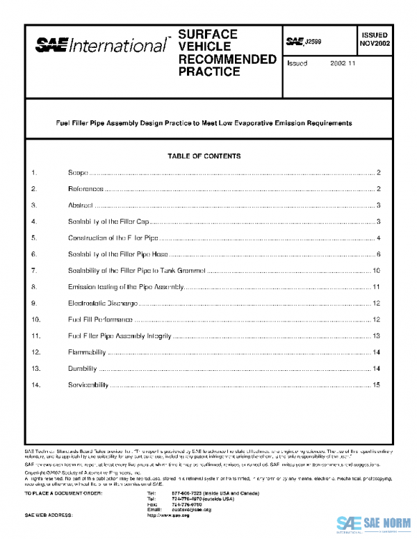 SAE J2599_200211 PDF