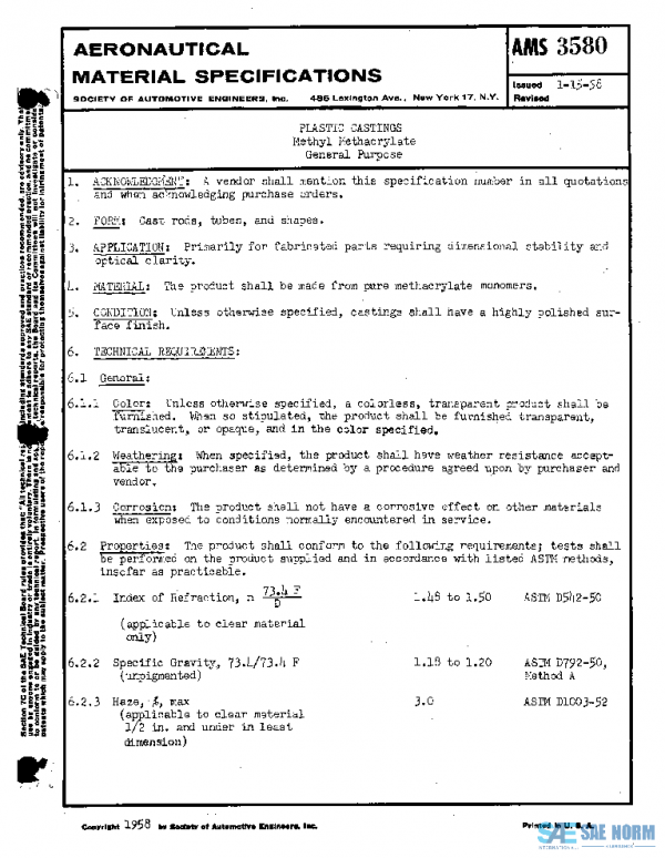 SAE AMS3580 PDF