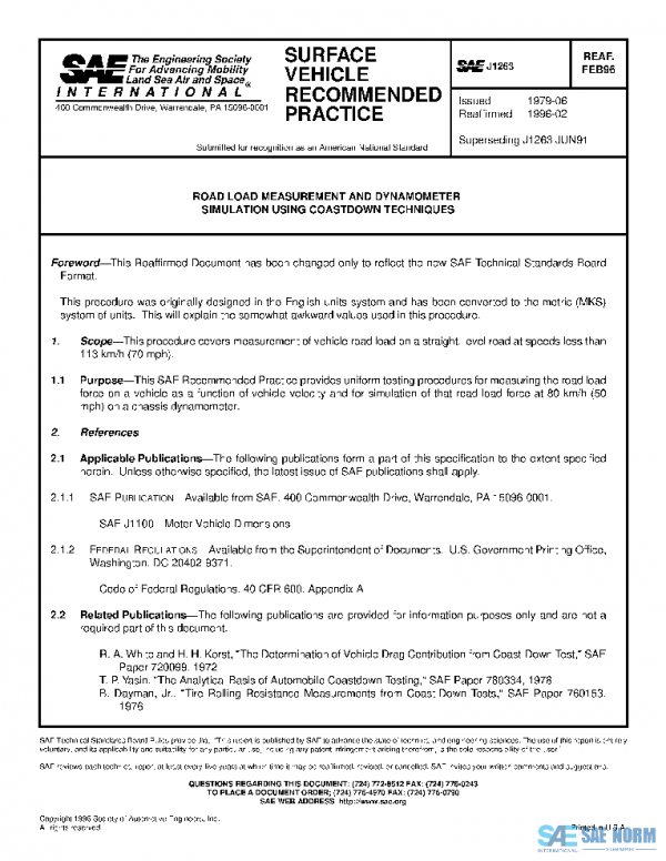 SAE J1263_199602 PDF
