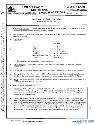SAE AMS4900C PDF