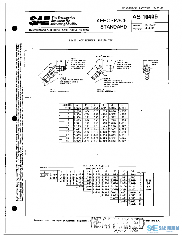 SAE AS1040B PDF