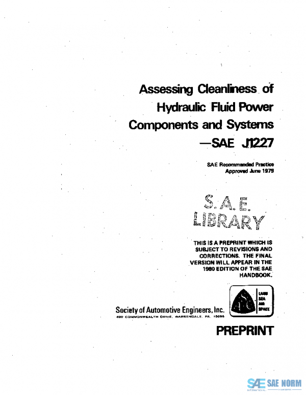 SAE J1227_197906 PDF