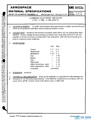 SAE AMS4035E PDF