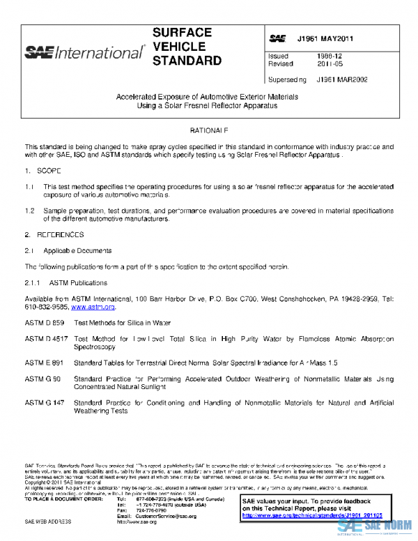 SAE J1961_201105 PDF