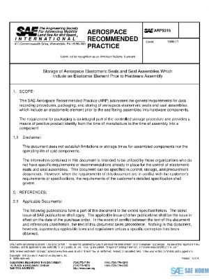 SAE ARP5316 PDF