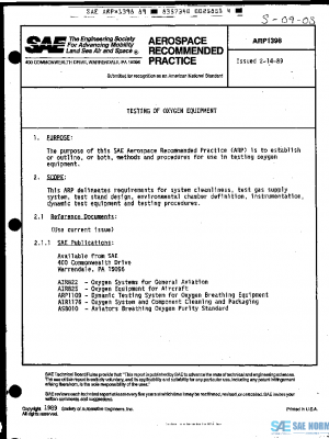 SAE ARP1398 PDF