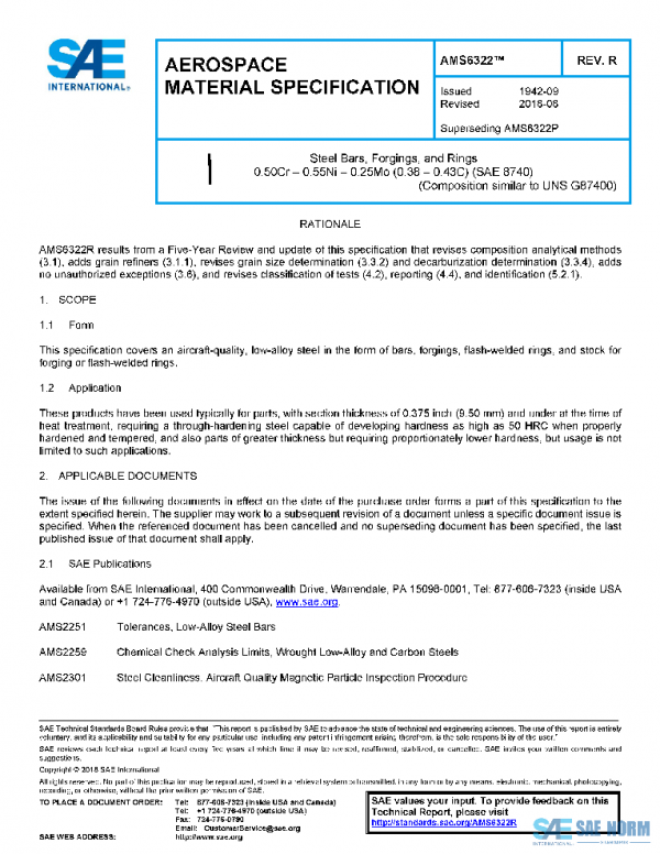 SAE AMS6322R PDF
