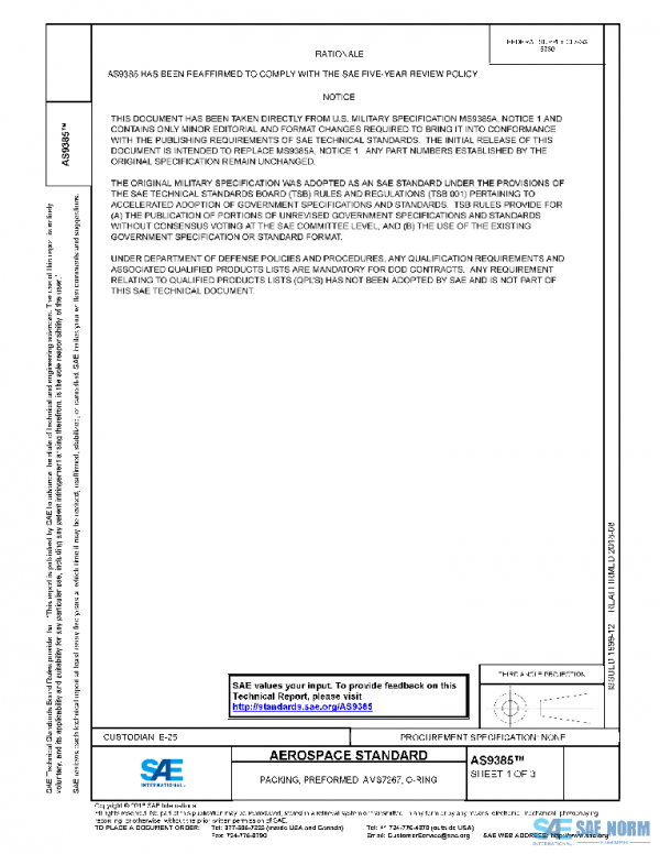 SAE AS9385 PDF