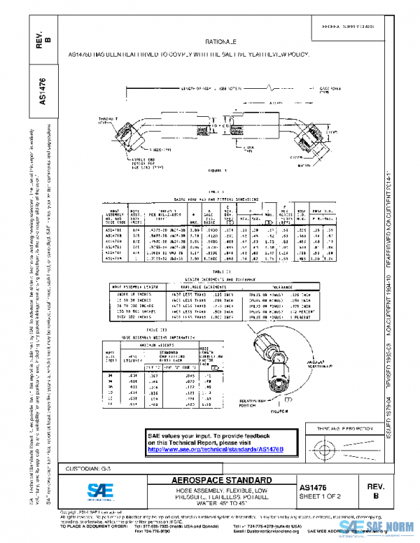 SAE AS1476B PDF SAE AS1476B PDF