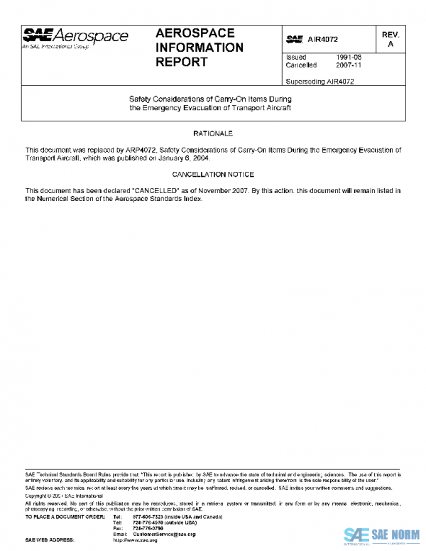 SAE AIR4072A PDF