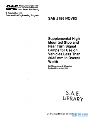 SAE J186_198211 PDF