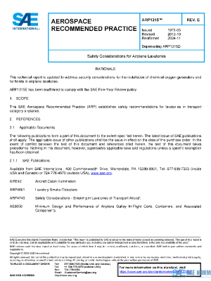 SAE ARP1315E PDF