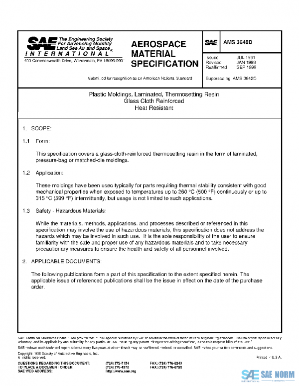 SAE AMS3642D PDF