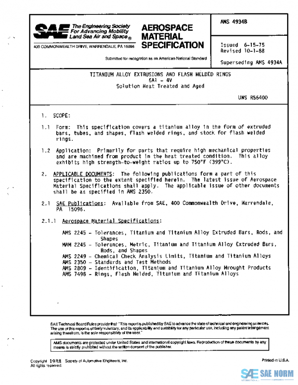 SAE AMS4934B PDF