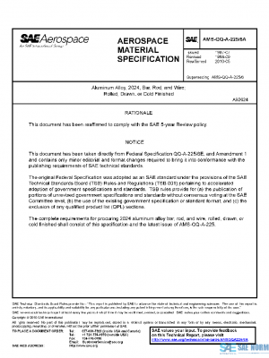 SAE AMSQQA225/6A PDF