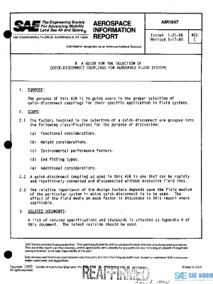 SAE AIR1047C PDF