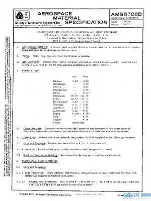 SAE AMS5708B PDF