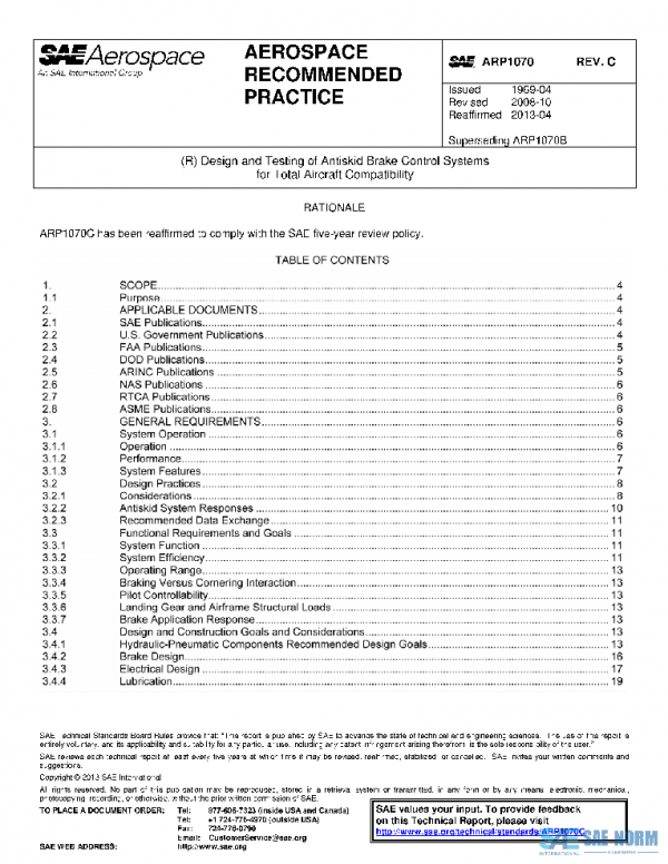 SAE ARP1070C PDF