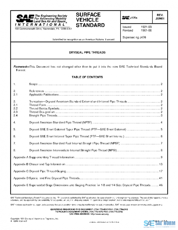 SAE J476A_196106 PDF