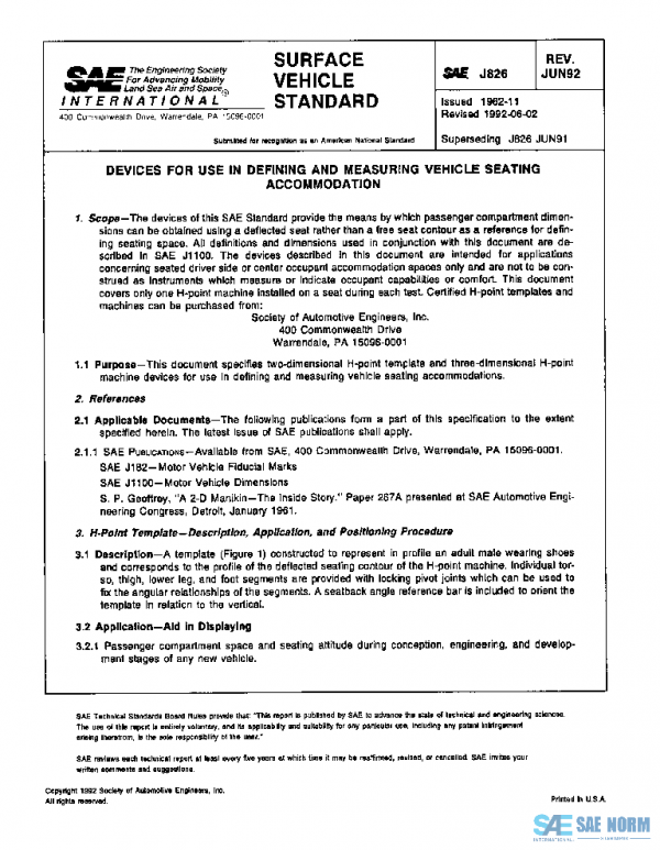 SAE J826_199206 PDF