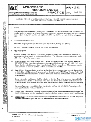 SAE ARP1383 PDF