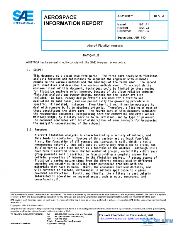 SAE AIR1780A PDF