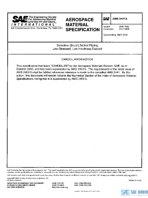 SAE AMS2441A PDF