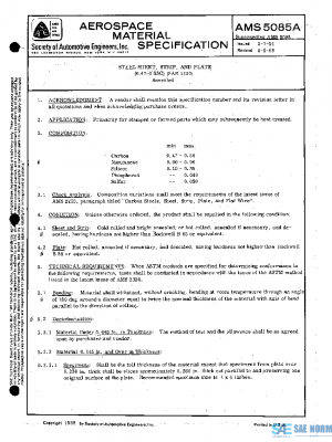SAE AMS5085A PDF