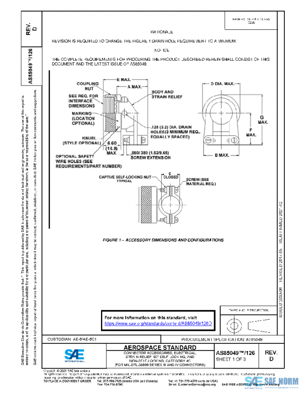 SAE AS85049/126D PDF SAE AS85049/126D PDF