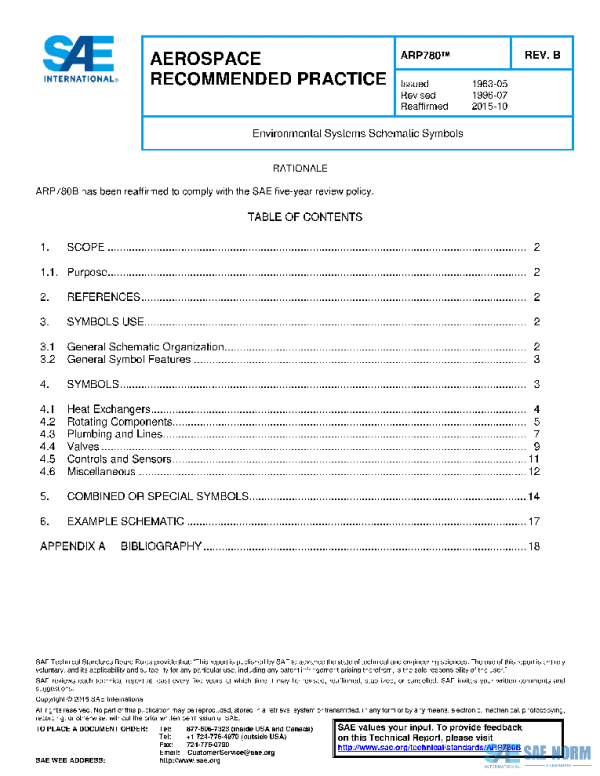 SAE ARP780B PDF