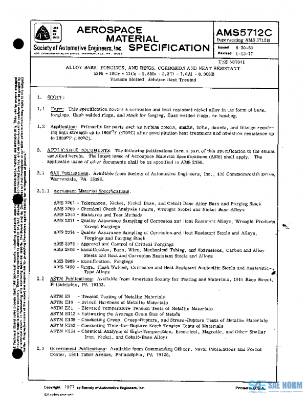 SAE AMS5712C PDF