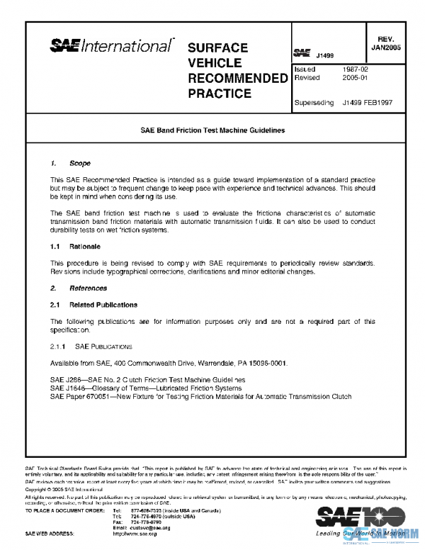 SAE J1499_200501 PDF