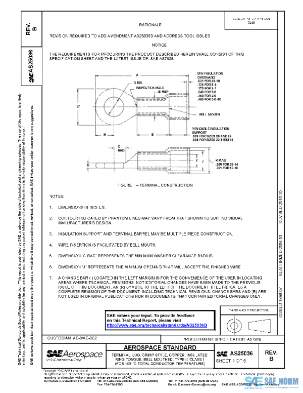 SAE AS25036B PDF