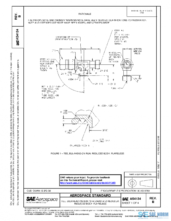 SAE AS4134B PDF SAE AS4134B PDF
