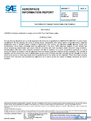 SAE AIR5567A PDF