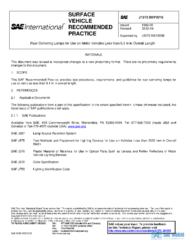 SAE J1373_201009 PDF