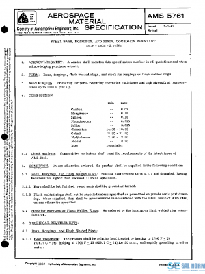 SAE AMS5761 PDF