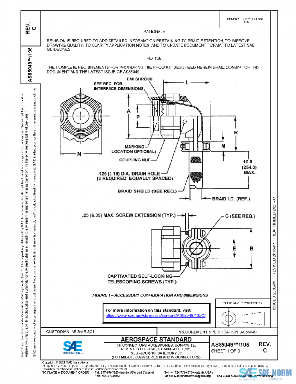 SAE AS85049/105C PDF SAE AS85049/105C PDF