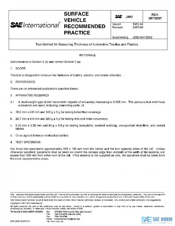 SAE J882_200709 PDF SAE J882_200709 PDF