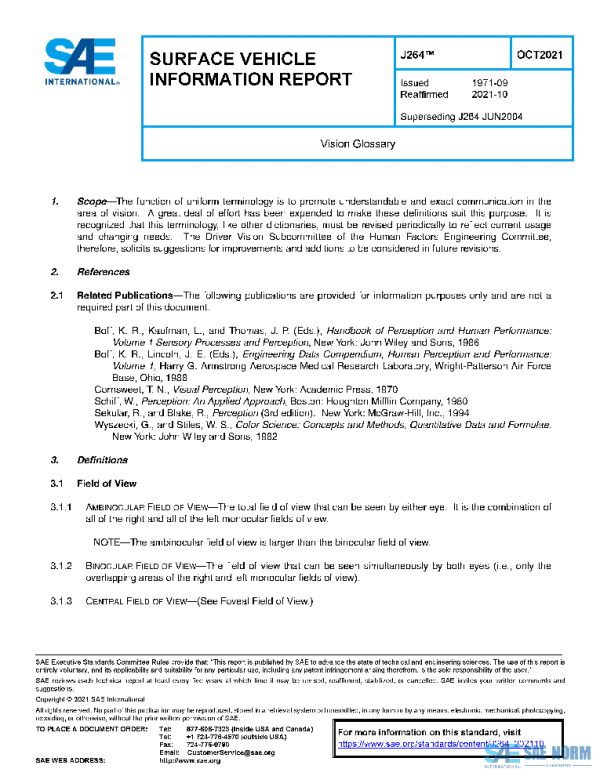 SAE J264_202110 PDF