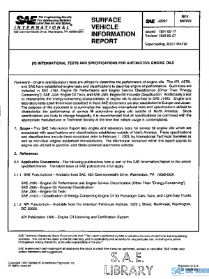 SAE J2227_199305 PDF