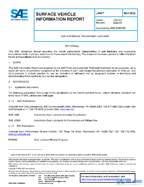 SAE J308_202205 PDF