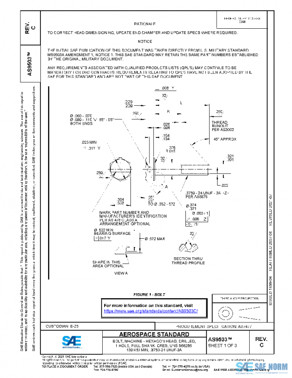 SAE AS9503C PDF